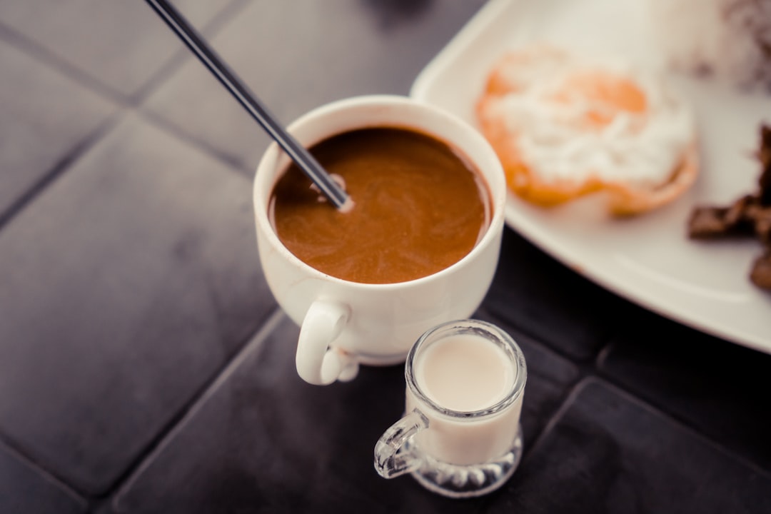 a-cup-of-coffee-and-a-plate-of-cookies-pf2aa-mxrdk